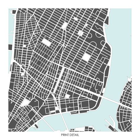 Plan your trip with our new york interactive map. New York Map Art Prints - LIMITED EDITION PRINTS - product ...