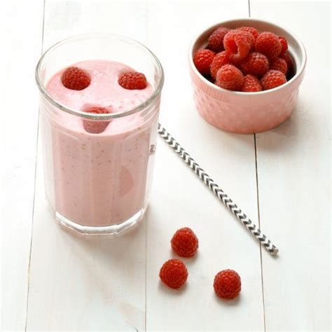 Raspberry Smoothie With Yogurt Raspberry Smoothie Recipes Banana