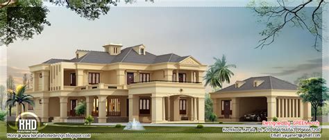 Luxury Villa In 4200 Square Feet Kerala Home Design And
