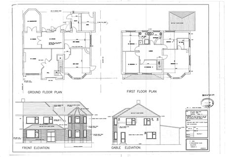 Bungalow House Floor Plan And Elevation