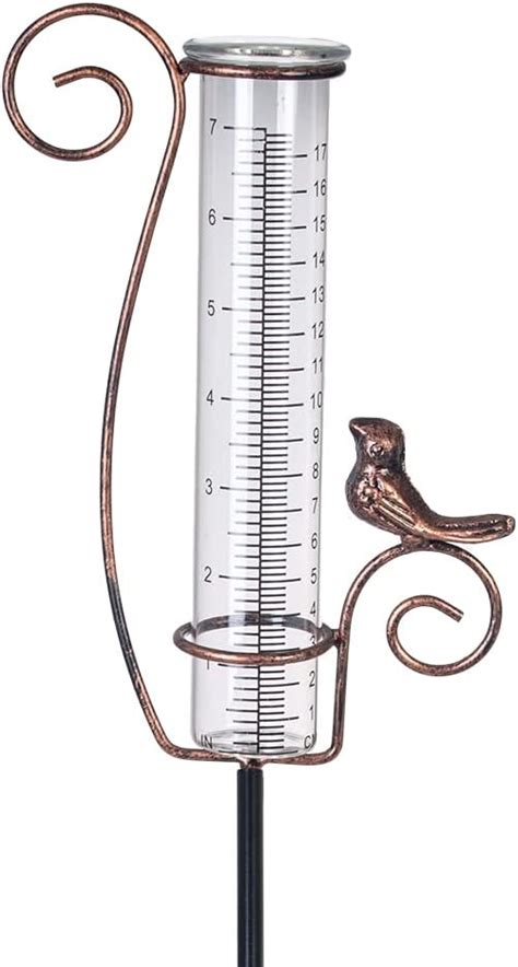 Amazon Com JMBay Upgrade Rain Gauge Detachable Spiral Rain Gauge Outdoor Rain Measure Gauge