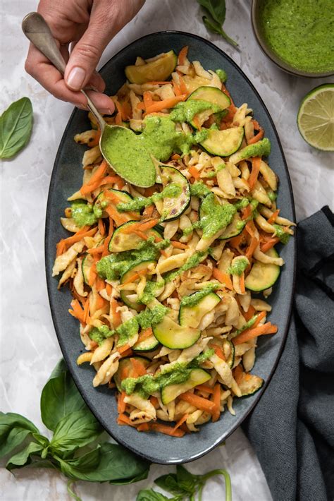 On connaît les spätzle en accompagnement dun plat chaud mais