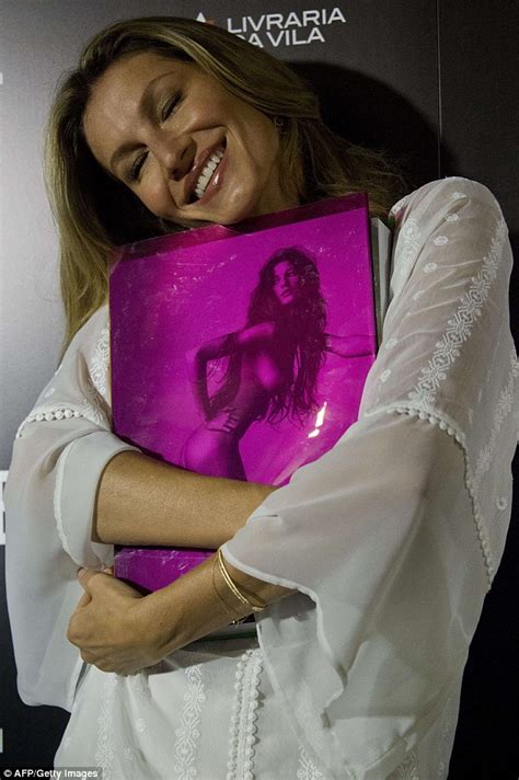 Gisele Flaunts Enhanced Bust At Book Launch In Sao Paulo
