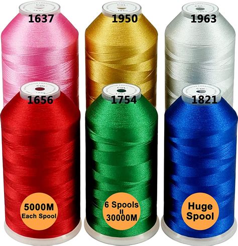New Brothreads 32 Options Various Assorted Color Packs Of Polyester