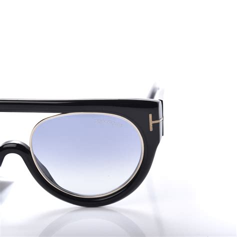 Tom Ford Alana Aviator Round Sunglasses Tf360 Black 626167 Fashionphile