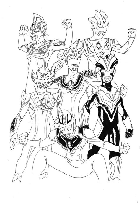 Ultraman Coloring Pages Coloring Pages