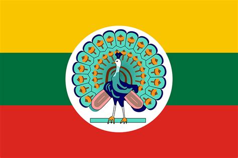 Myanmar Flag Meaning And Full List Of Burmese Flags Since 1300