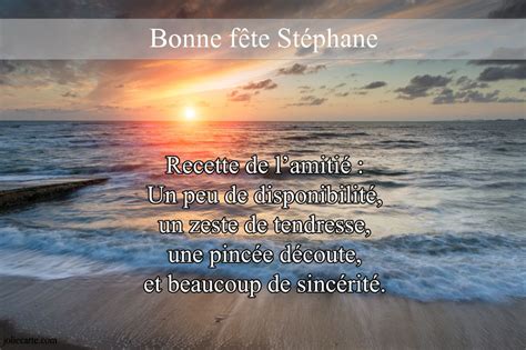 Cartes virtuelles bonne fête Stéphane