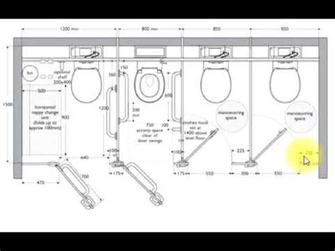 Provide thickness to match toilet compartment panel construction. Standard size of Bathroom /Toilet and Handicap Toilet ...