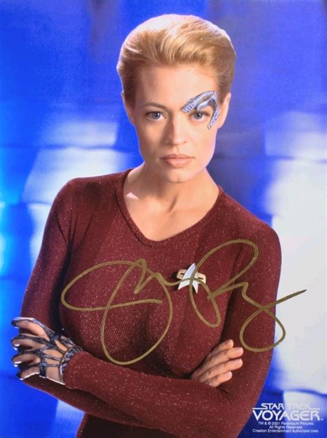 Jeri Ryan As Seven Of Nine Star Trek Voyager Teen Crushes Jeri