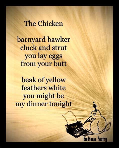 The Chicken Crazy Bird Poems