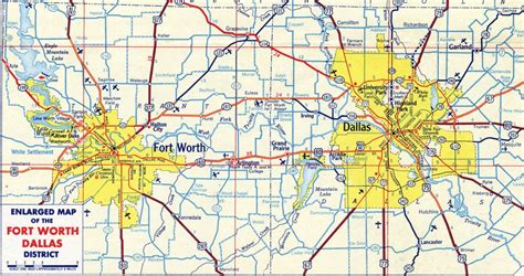 Discovering The Hidden Gems Of Dallas Ft Worth Map Map Of The Usa