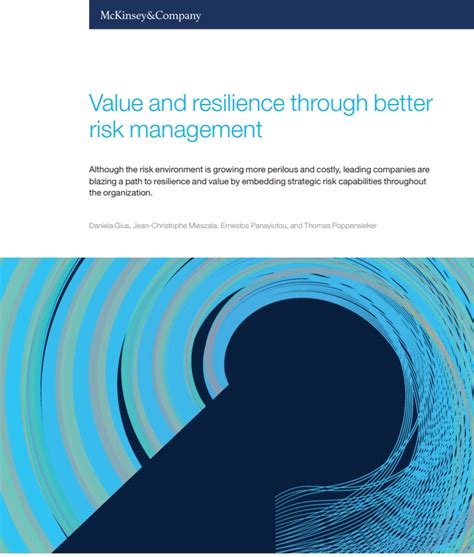 Value And Resilience Through Better Risk Management Risk Management Guru