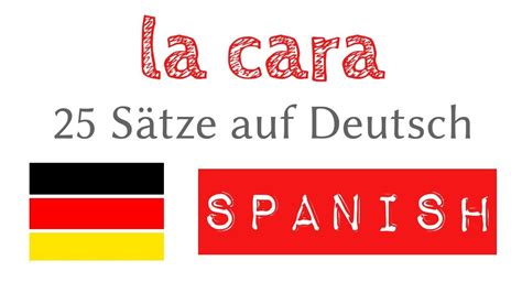 La Cara Frases En Alemán Con Traducción Para Principiantes A1a2