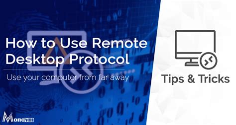 How To Use Rdp A Remote Desktop Connection