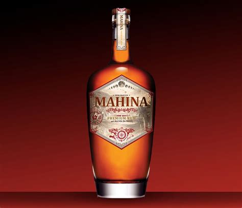 Mahina Hawaiian Rum Haliimaile Distilling Company Vodka Bottle
