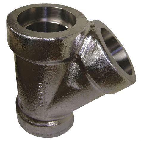 304 Stainless Steel 2 In X 2 In X 2 In Fitting Pipe Size 45° Lateral