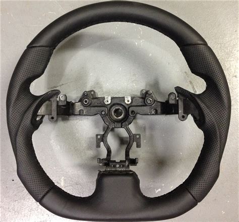 For Sale Custom Flat Bottom Leather Steering Wheel Myg37
