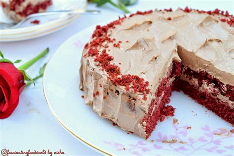 Today, the color is mostly the result of food coloring. fascinatingfoodworld: Red Velvet Cake with Nutella ...