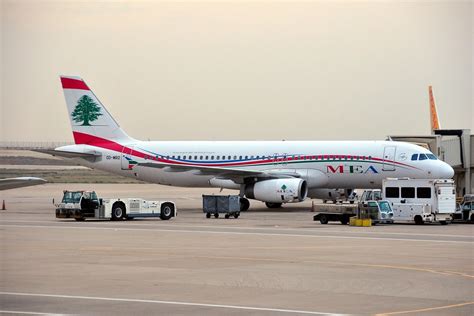 Od Mro Mea Middle East Airlines Airbus A320 232 Beyrouth Flickr