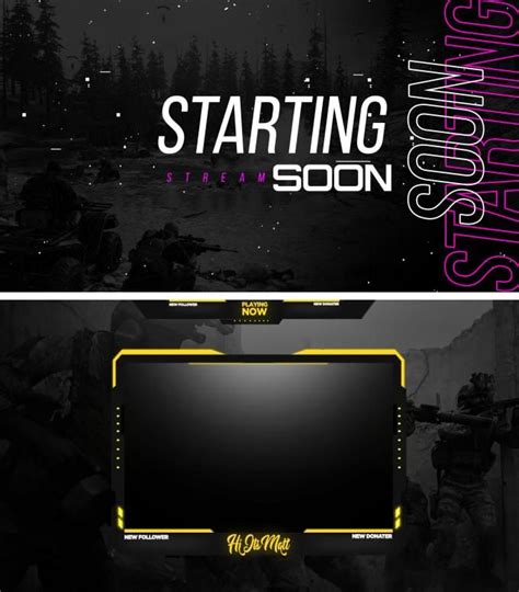 I Will Create Professional Gaming Overlay For Twitch Facebook Yt
