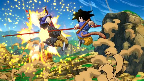 Dragon Ball Fighterz Goku Gt A Droit à Des Premiers Screenshots