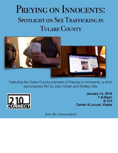 preying on innocents 210 connect sex trafficking panel