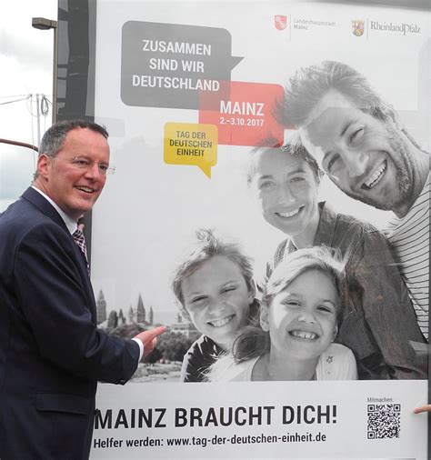 Mainz Braucht Dich Stadt Sucht 600 Helfer Für Tag Der Deutschen