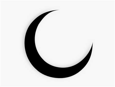 Crescent Moon Black Clip Art Half Moon Black Tattoo Free