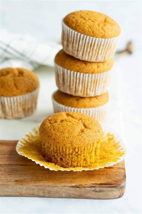 First, add all liquid ingredients and blend until smooth. Easiest Pumpkin Muffins (Dairy-free) #pumpkinmuffins These ...
