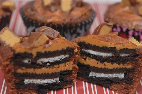 Oreo And Peanut Butter Brownie Cups Hugs And Cookies Xoxo