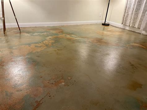 Concrete Acid Stain Color Guide