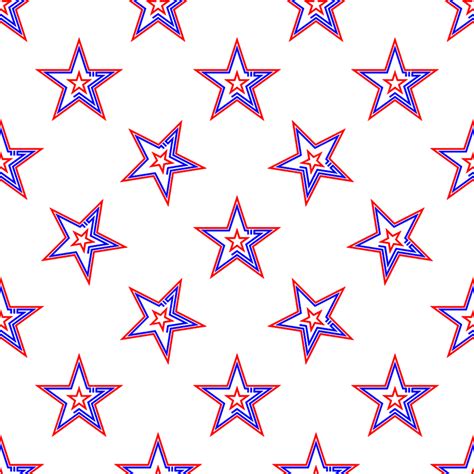 Star Seamless Pattern Design Vector Art Illustration Background