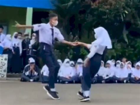 Viral Aksi Siswa Smpn 1 Ciawi Yang Jago Dansa Tuai Pro Kontra Trenasia