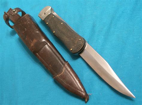Antique Pal Brand Ww1 German Folding Hunter Bowie Knife Antique