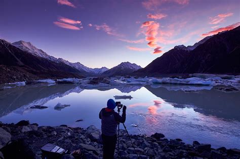 Tasman Lake New Zealands Glacial Sunrise Paul Reiffer Photographer