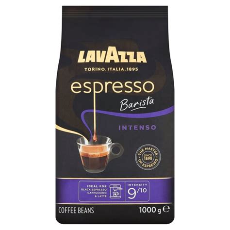 Lavazza Espresso Barista Intenso Coffee Beans 1kg Tesco Groceries
