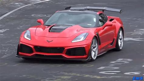 Video The 2019 Corvette Zr1 Is Back At The Nurburgring Corvette