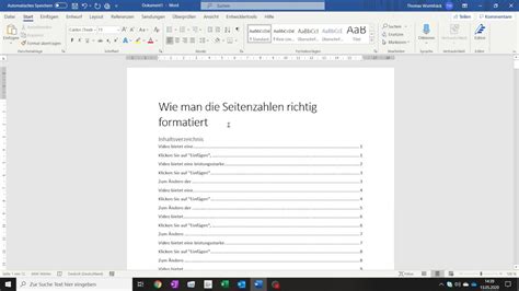 We did not find results for: Fußzeile in Word ab Seite X + Inhaltsverzeichnis mit ...