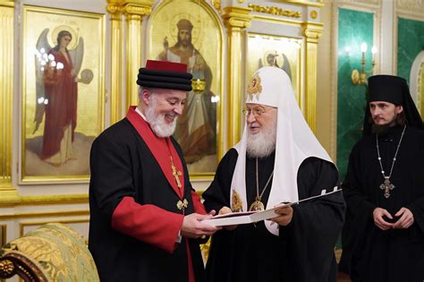 His Holiness Patriarch Kirill Meets With Primate Of The Assyrian Church