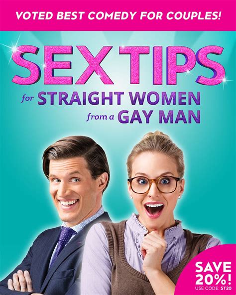 May 12 “sex Tips For Straight Women From A Gay Man” Announces
