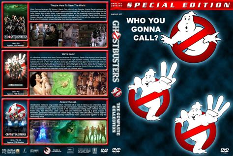 Ghostbusters Collection Dvd Cover 1984 2016 R1 Custom