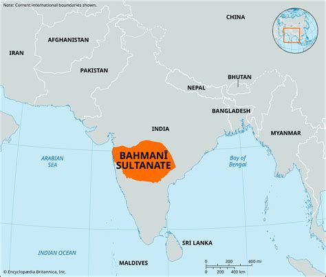 Bahmanī Sultanate India Map And History Britannica
