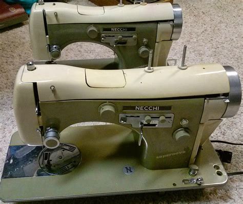 Sewing Machine Mavin Tale Of Two Necchis