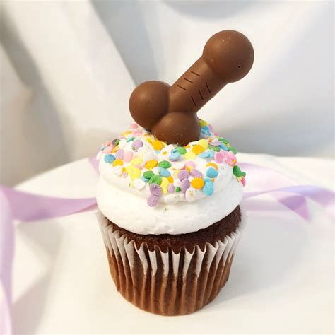 Chocolate Penis Bachelorette Party Favors Penis Cupcake Etsy
