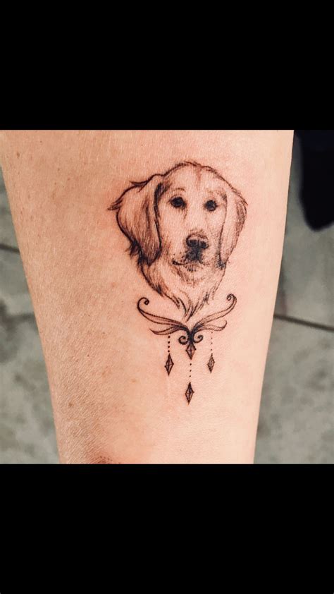 Astonishing Golden Retriever Tattoo Images Ideas