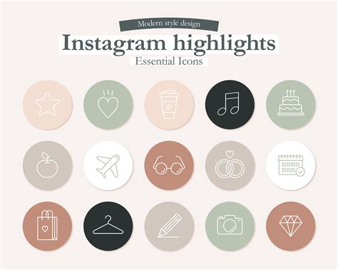 150 Instagram Story Highlight Covers Minimal Icons Etsy Instagram