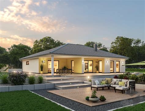 Porenbeton haus und garten verschenken skulpturen dekoration. Bungalow 'BGL 114' von SR System aus Porenbeton | Alle ...