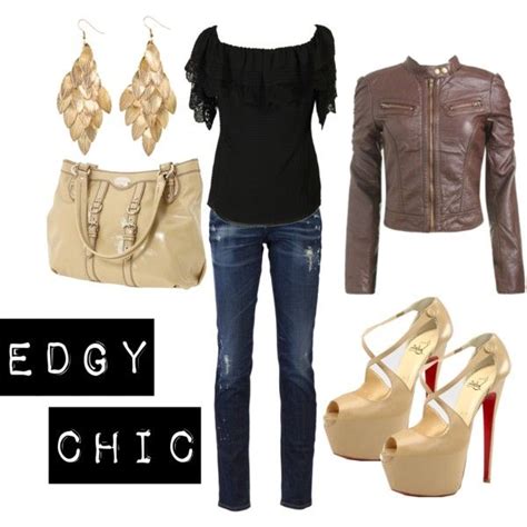 Edgy Chic My Everyday Look Fashion Edgy Chic Gorgeous Clothes