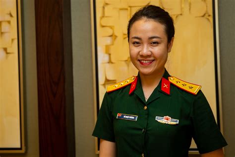 Vietnamese Peoples Army Officer Participates In International Exercise